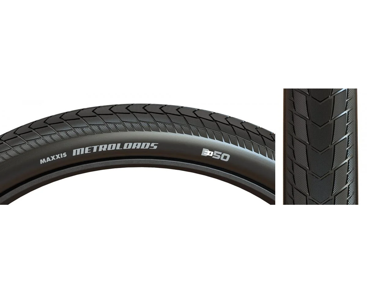 Maxxis Metroloads E-Bike Tire (Black/Reflective) (Wire) (20") (2.15") (E50)